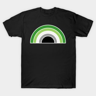 Aromantic rainbow T-Shirt